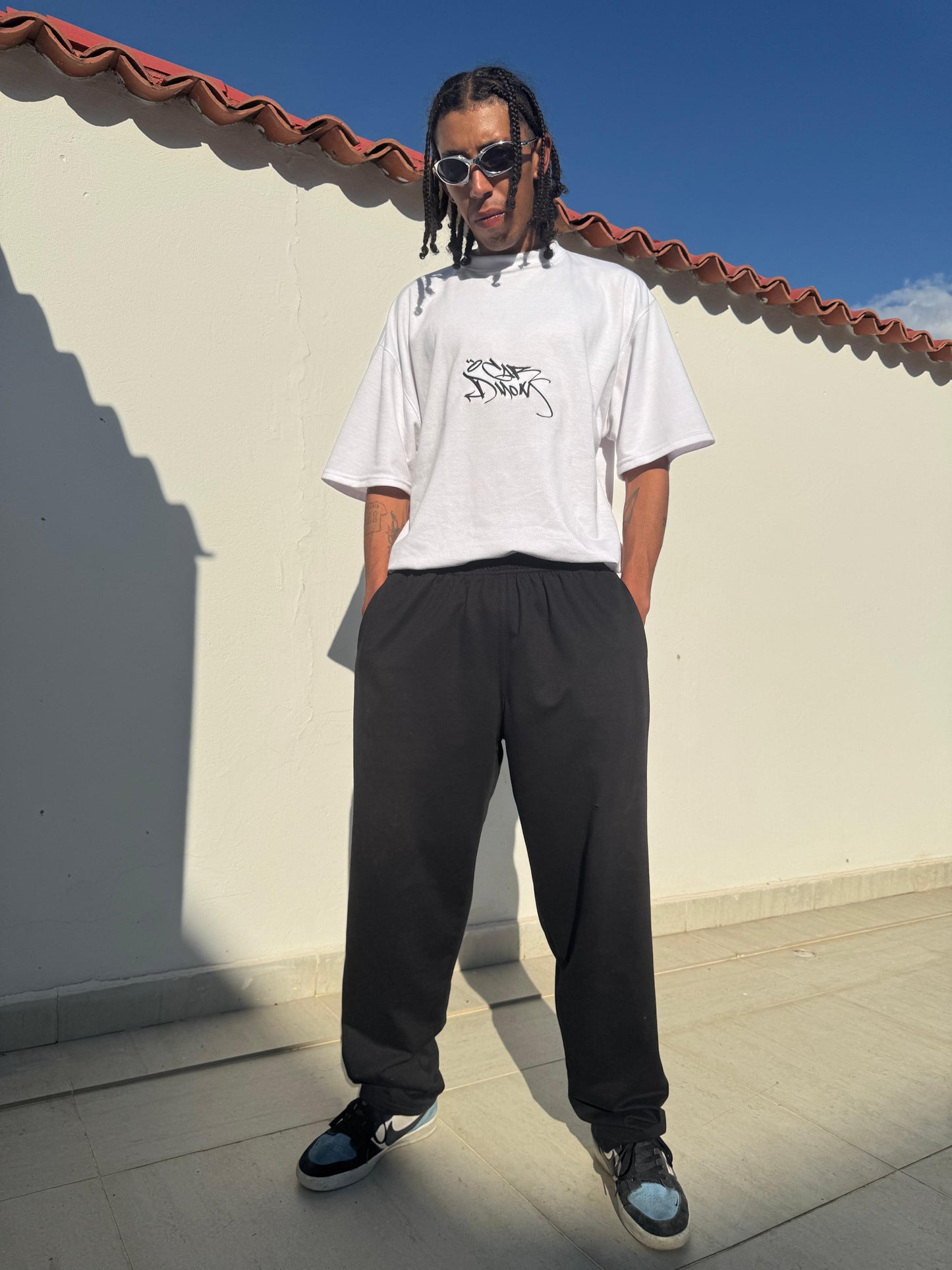 Camiseta Oversize Basica Blanca
